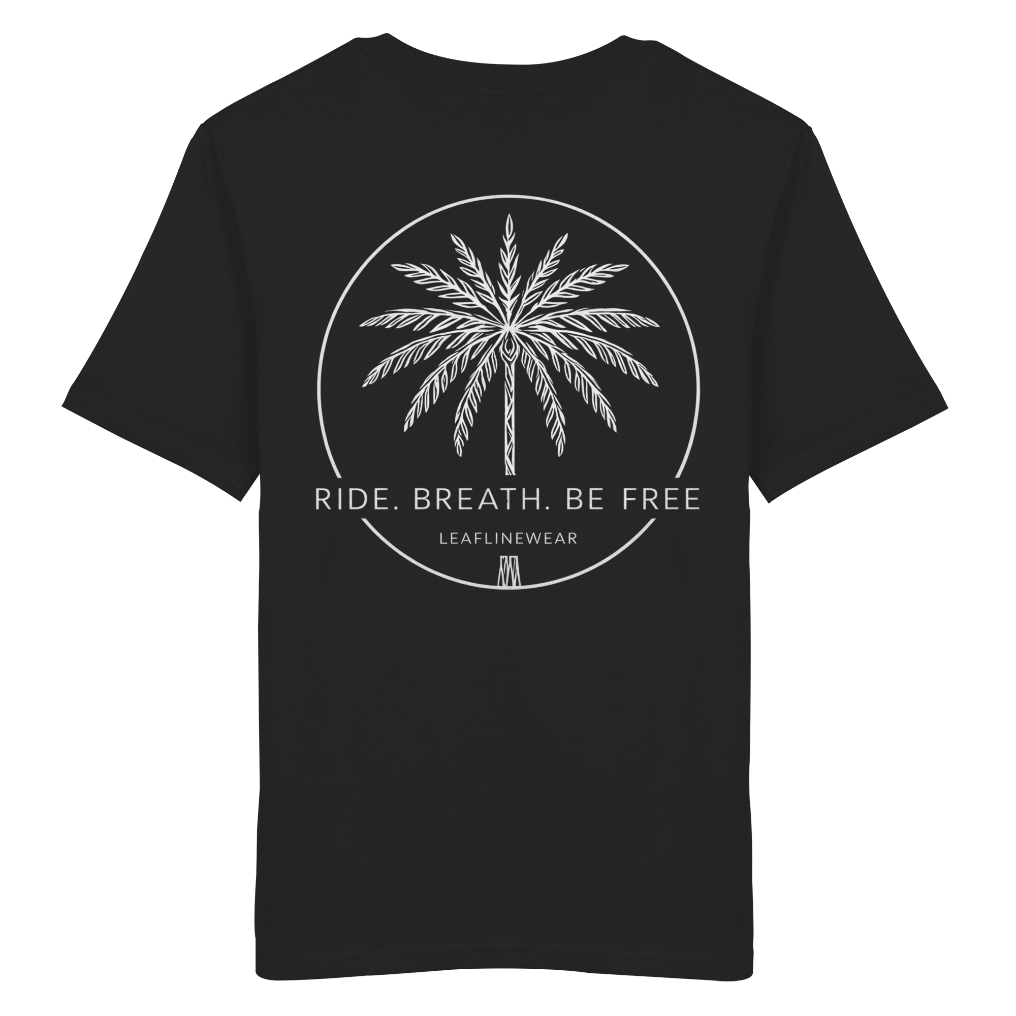 Leaflinewear® Ride Line Art Tee - Organic Unisex Shirt