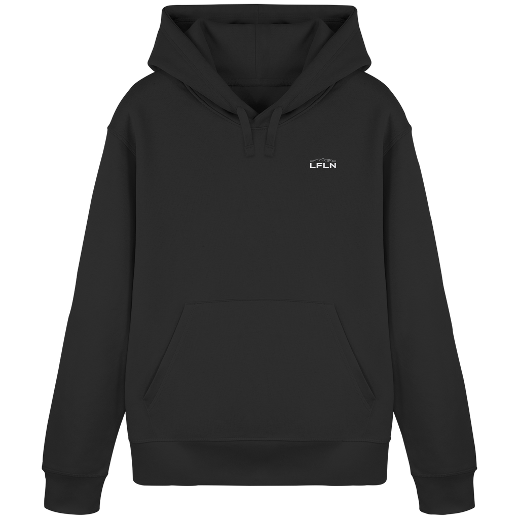 LFLN Essential Embroidered Hoodie - Organic Basic Hoodie