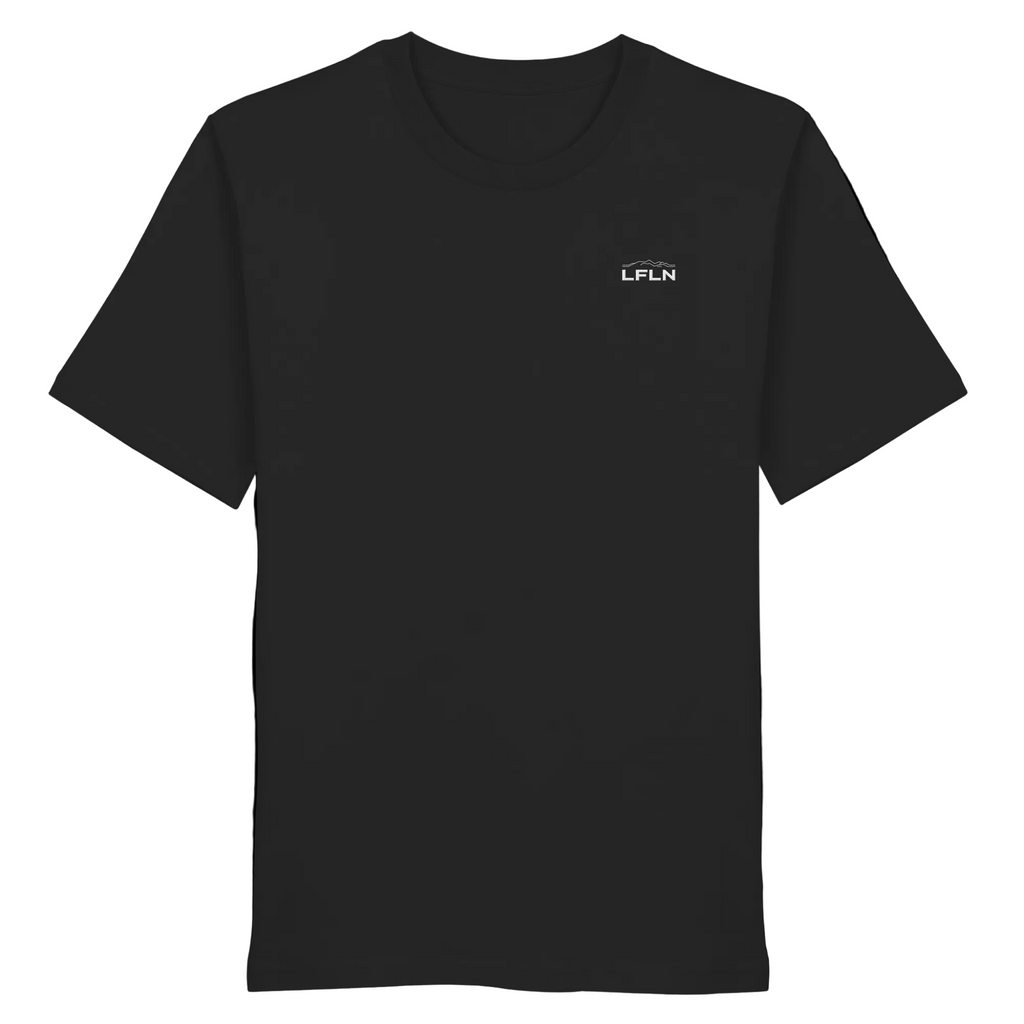 LFLN Embroidered Essential Tee - Organic Shirt